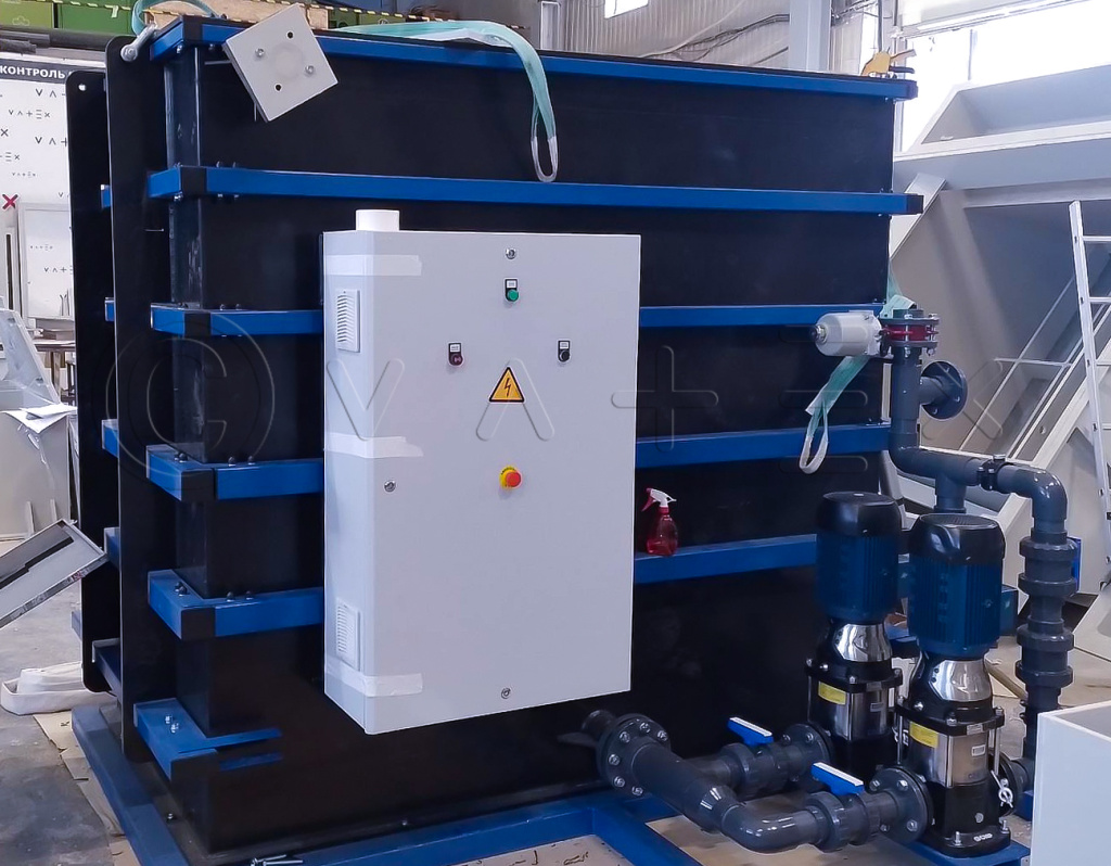 Насосная станция для водоподготовки